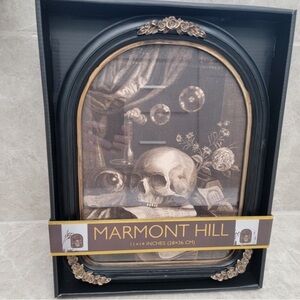 Marmot Hill Halloween Skull Painting